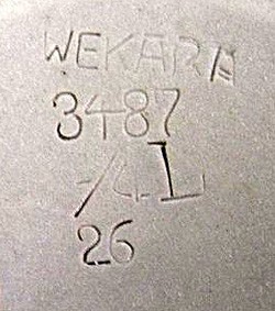 Wekara (Wilhelm E. Krumeich aus Randbach)16-6-10-3